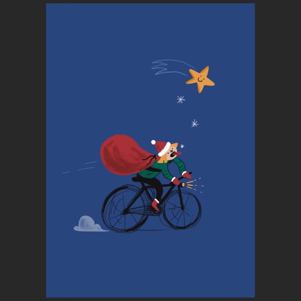 Postcard bike
